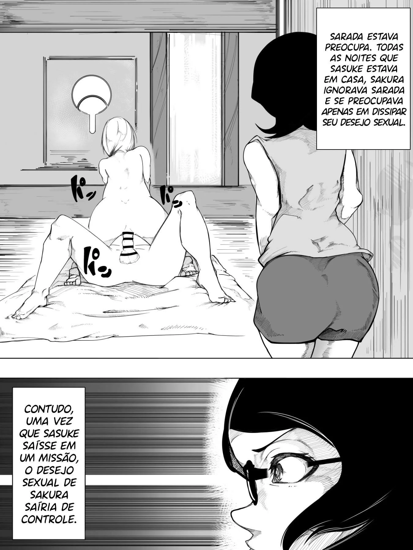 Sakura x Sarada Futanari | HQ Hentai